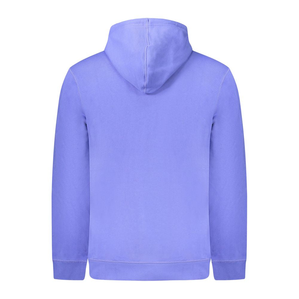 Blue Cotton Men's Sweatshirt