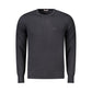 Black Viscose Men Sweater