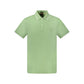 Green Cotton Men's Polo