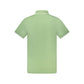 Green Cotton Men's Polo