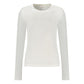 White Cotton Women T-Shirt