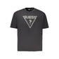 Black Cotton Men's T-Shirt