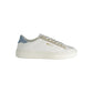 White Polyurethane Men's Sneaker