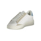 White Polyurethane Men's Sneaker