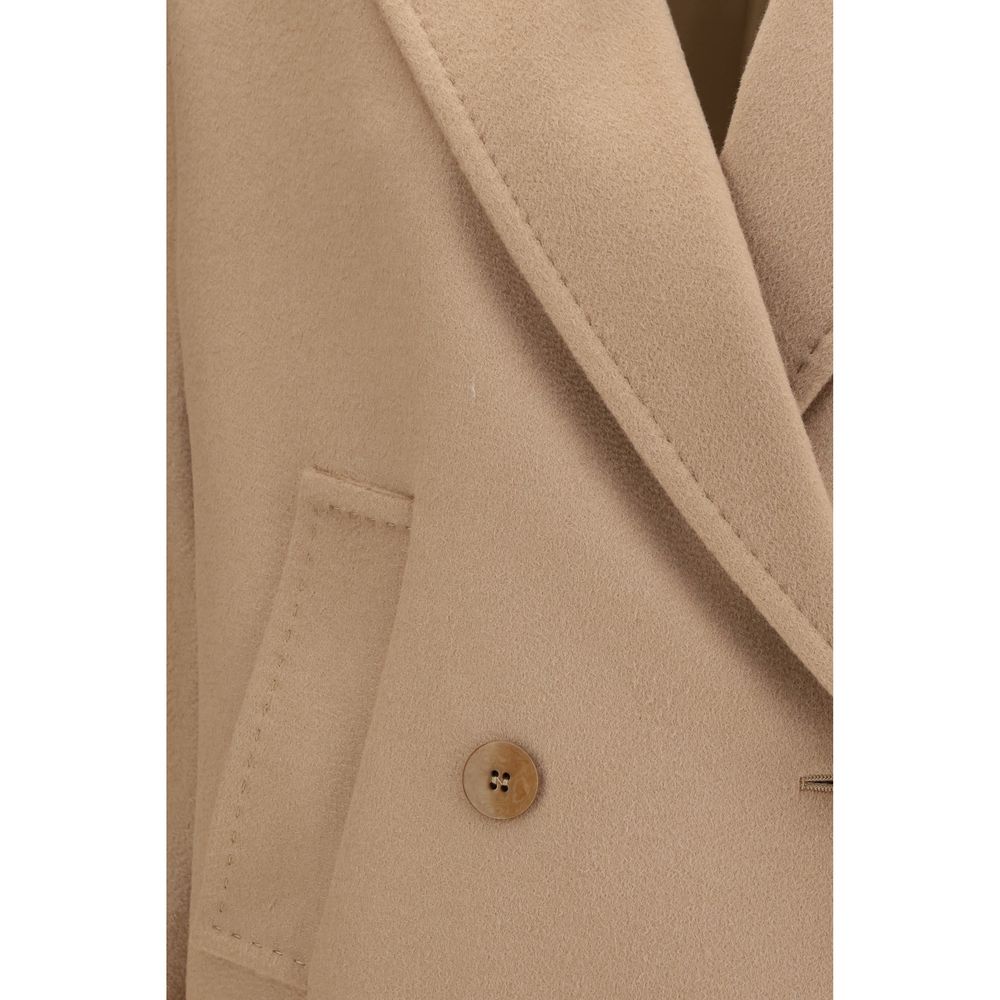 Beige Wool Oves Aries Coat