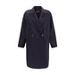 Blue Wool Oves Aries Coat