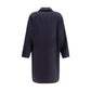 Blue Wool Oves Aries Coat