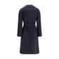 Blue Wool Oves Aries Coat