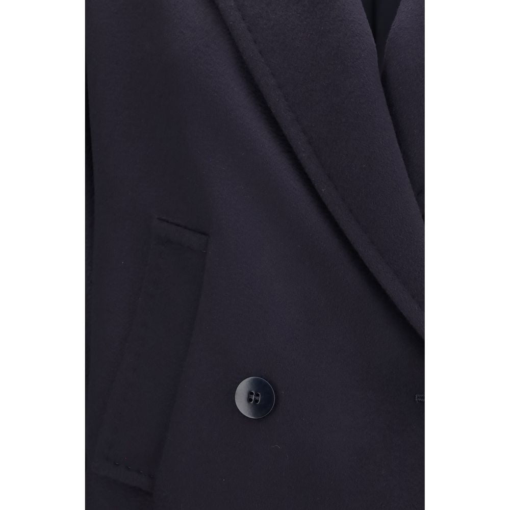 Blue Wool Oves Aries Coat