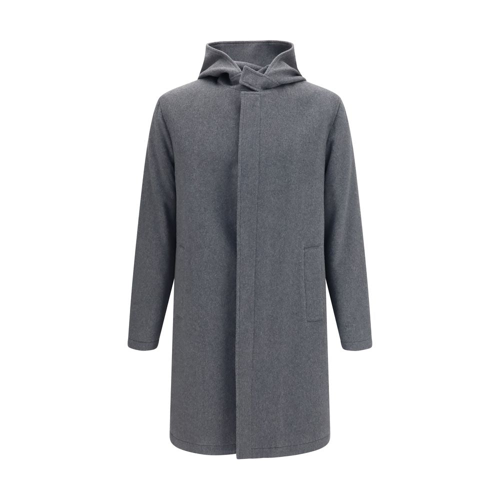 Gray Wool Oves Aries Coat