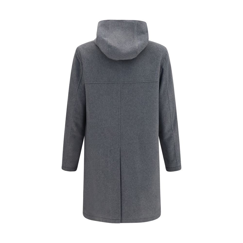 Gray Wool Oves Aries Coat