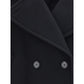 Black Wool Oves Aries Coat