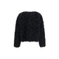 Black Polyester Coat
