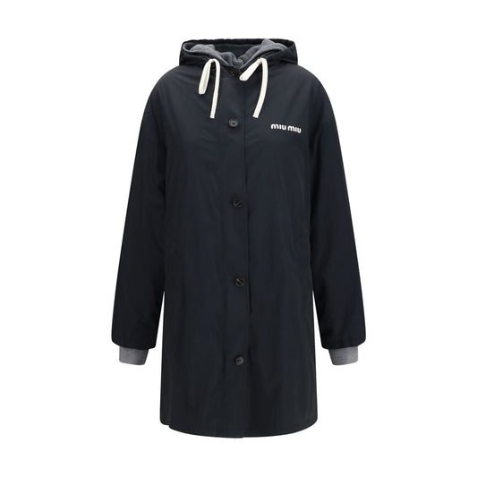Black Cotton Coat