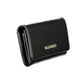Black Polyurethane Women's Wallet