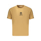 Brown Cotton Men's T-Shirt