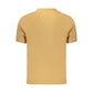 Brown Cotton Men's T-Shirt