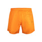 Orange Polyester Swim Shorts