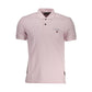 Pink Cotton Polo Shirt