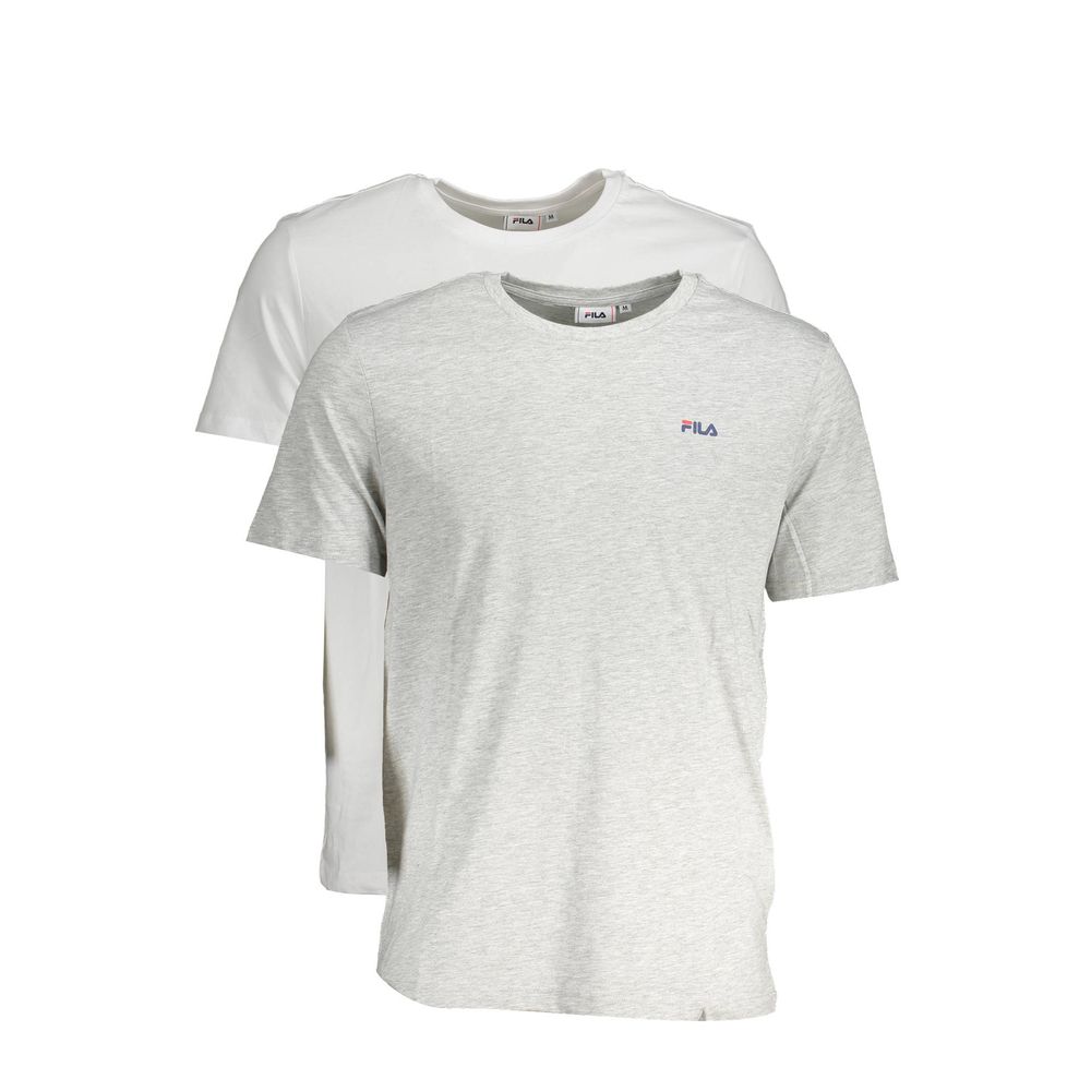Grey Cotton Men's T-Shirt