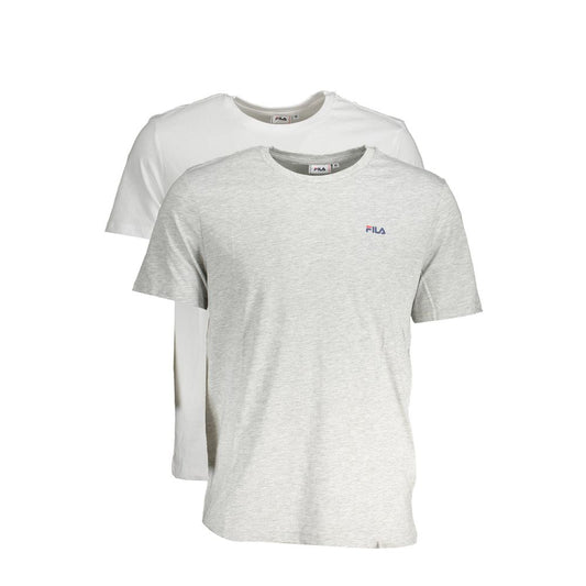 Grey Cotton Men's T-Shirt