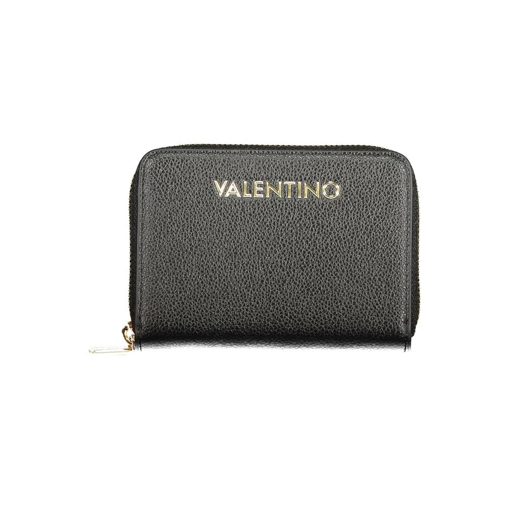 Nero Poliuretano Female Wallet