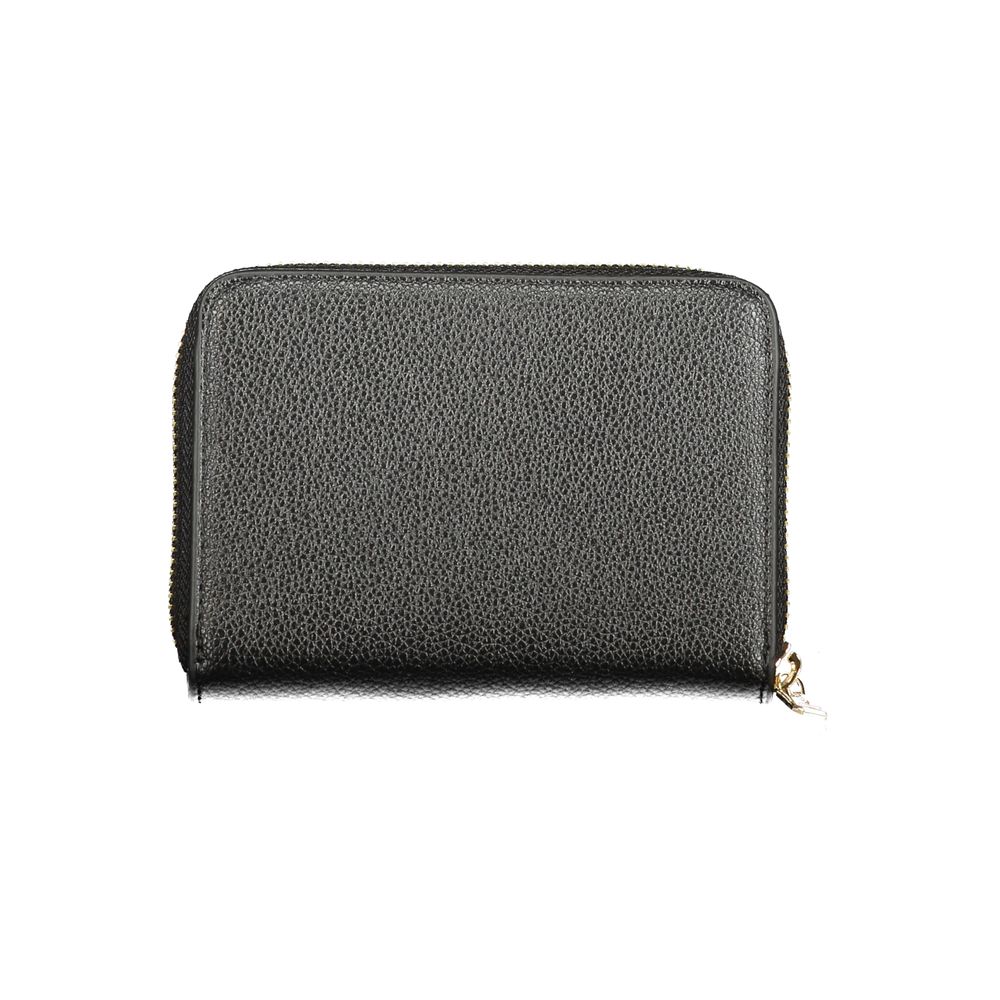 Nero Poliuretano Female Wallet