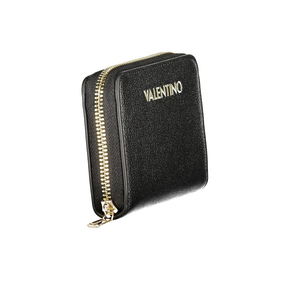 Nero Poliuretano Female Wallet