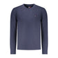 Blue Cotton Men's Sweater