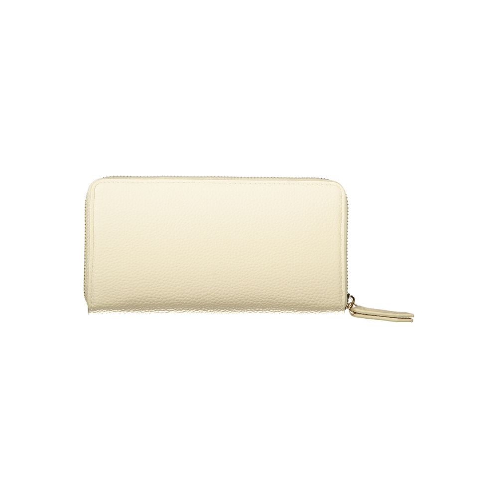 Beige Polyethylene Wallet