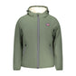 Green Polyester Shell Jacket