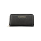 Black Polyurethane Women's Wallet