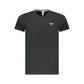Black Cotton Men's T-Shirt