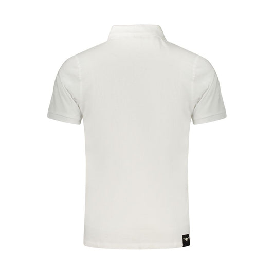 Bianco Cotone Uomo Polo