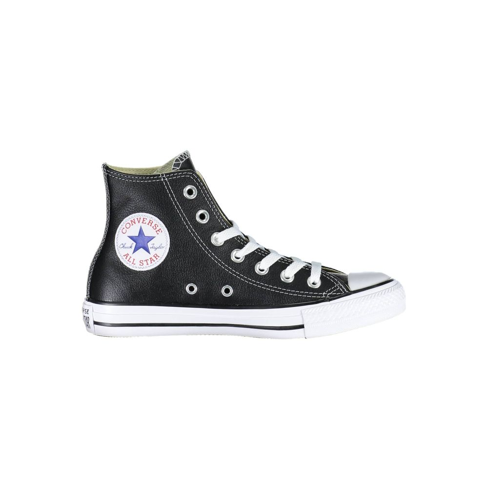 Black Synthetic Athletic Sneakers