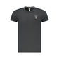 Black Cotton Men's T-Shirt