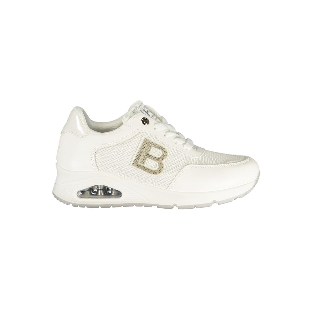 Bianco Polyurethane Women's Sneaker
