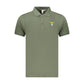 Green Cotton Polo Shirt