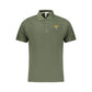 Green Cotton Polo Shirt