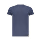 Blue Cotton Men's T-Shirt