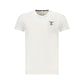White Cotton Men's T-Shirt
