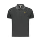 Black Cotton Polo Shirt