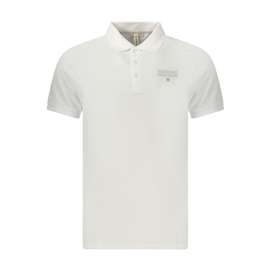 White Cotton Men's Polo Shirt
