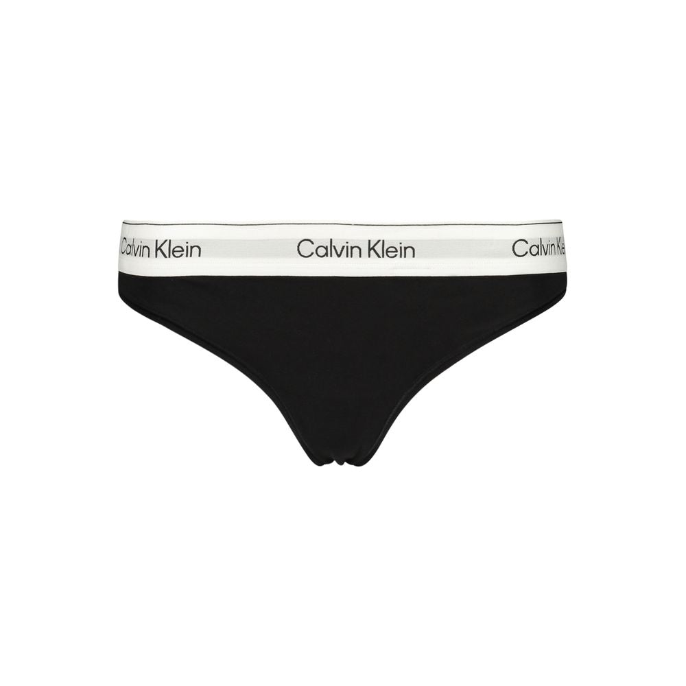 Black Cotton Women's Underwear