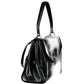 Black Polyurethane Women's Bag