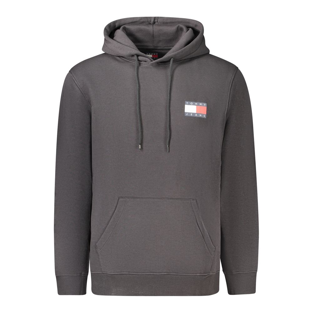 Black Cotton Men's Sweatshirt