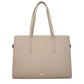 Beige Leather Shoulder Bag