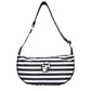 Black Fabric Crossbody Bag