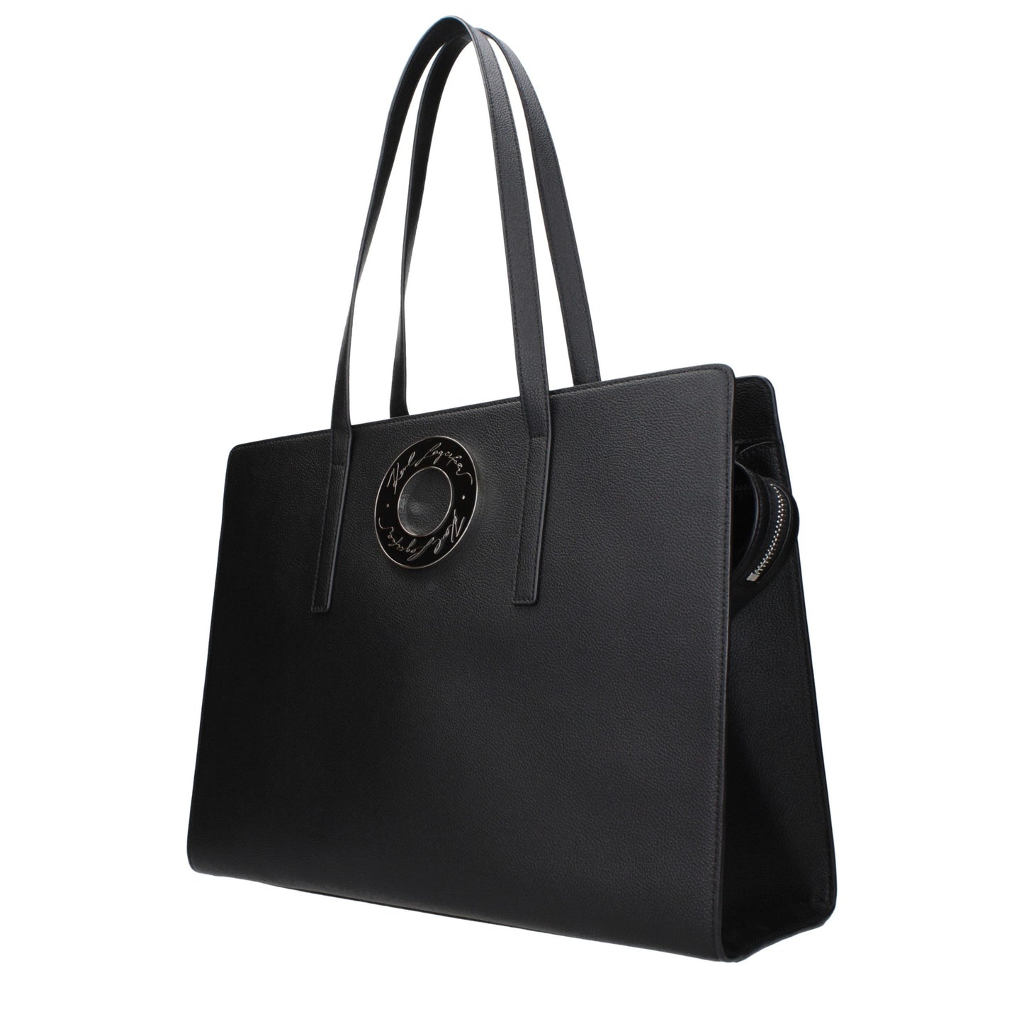 Black Leather Shoulder Bag