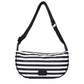 Black Fabric Crossbody Bag